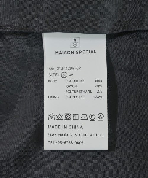 MAISON SPECIAL ชุดเอี๊ยม/เสื้อคลุมหลวมๆ/จั๊มสูท
