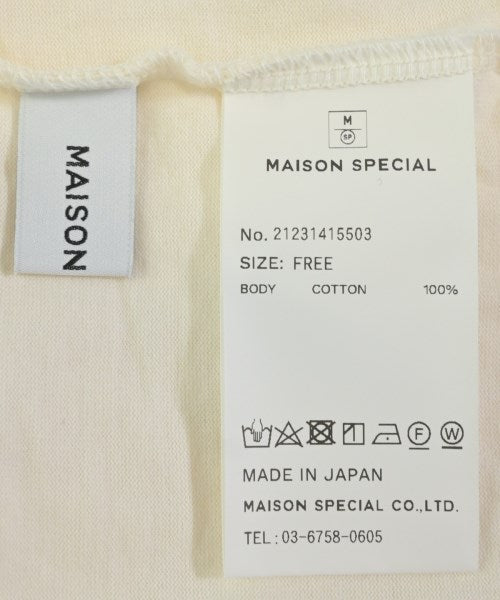 MAISON SPECIAL เสื้อยืด/เสื้อท็อปส์