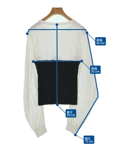 MAISON SPECIAL เสื้อยืด/เสื้อท็อปส์