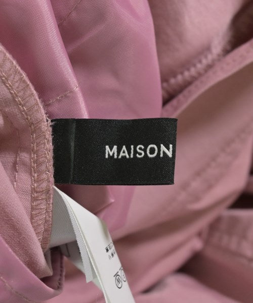 MAISON SPECIAL กางเกงมีกระเป๋าข้างกางเกง2-4 กระเป๋า