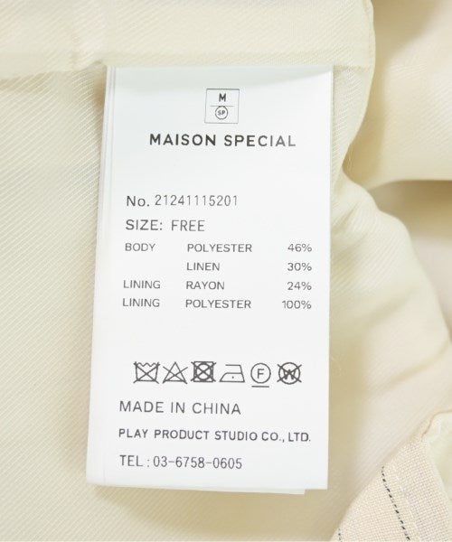 MAISON SPECIAL เบลเซอร์/แจ็คเก็ตสูท