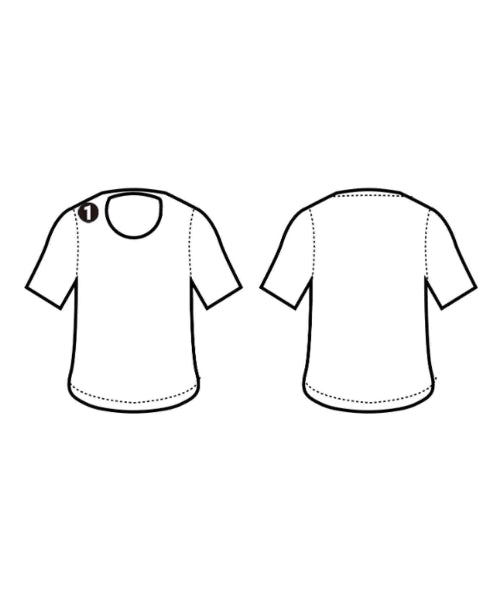 MAISON SPECIAL เสื้อยืด/เสื้อท็อปส์