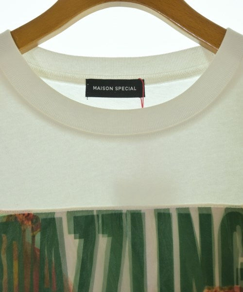 MAISON SPECIAL เสื้อยืด/เสื้อท็อปส์