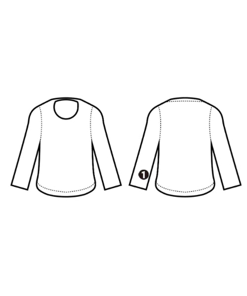 MAISON SPECIAL เสื้อยืด/เสื้อท็อปส์