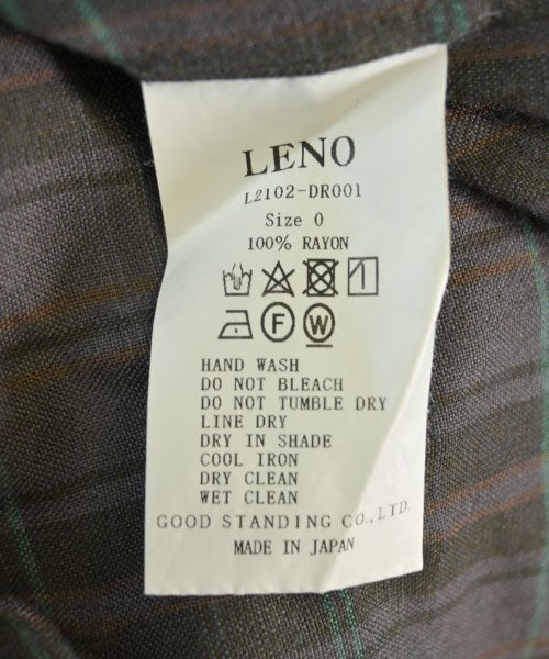LENO เดรสที่เป็นเสื้อเชิ้ตตัวยาว