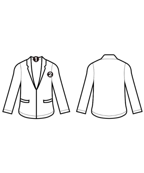 blurhms แจ็คเก็ตลำลอง