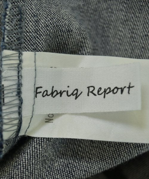 FABRIQ REPORT ชุดเอี๊ยม/เสื้อคลุมหลวมๆ/จั๊มสูท