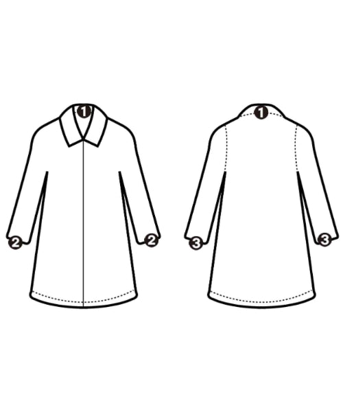 STAMMBAUM เสื้อโค้ทเชสเตอร์ฟิลด์