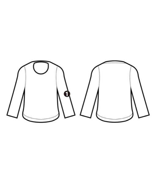 malamute เสื้อยืด/เสื้อท็อปส์