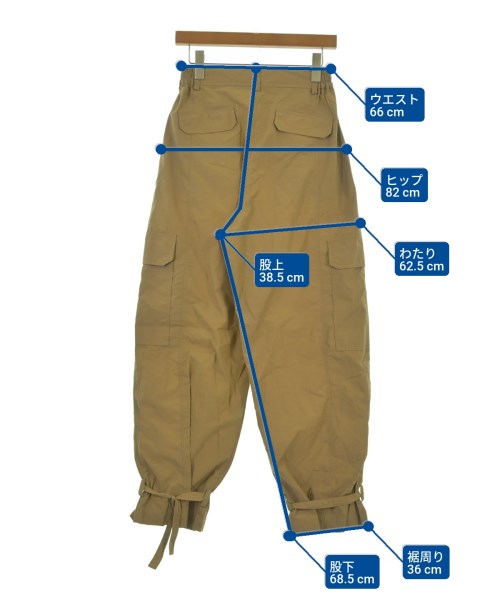 Mijeong Park กางเกงมีกระเป๋าข้างกางเกง2-4 กระเป๋า