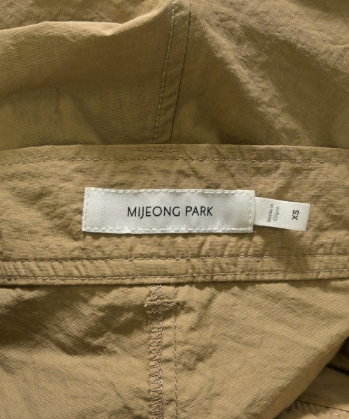 Mijeong Park กางเกงมีกระเป๋าข้างกางเกง2-4 กระเป๋า