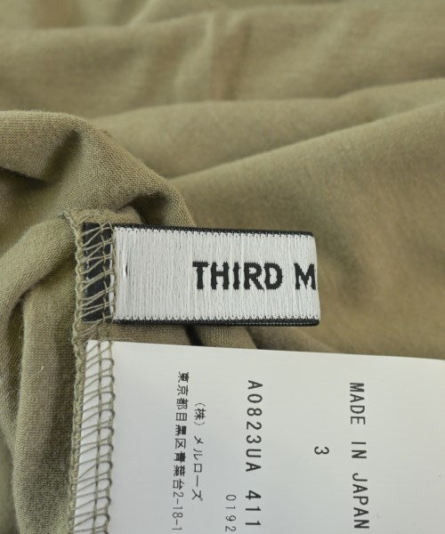 THIRD MAGAZINE เดรสที่เป็นเสื้อเชิ้ตตัวยาว