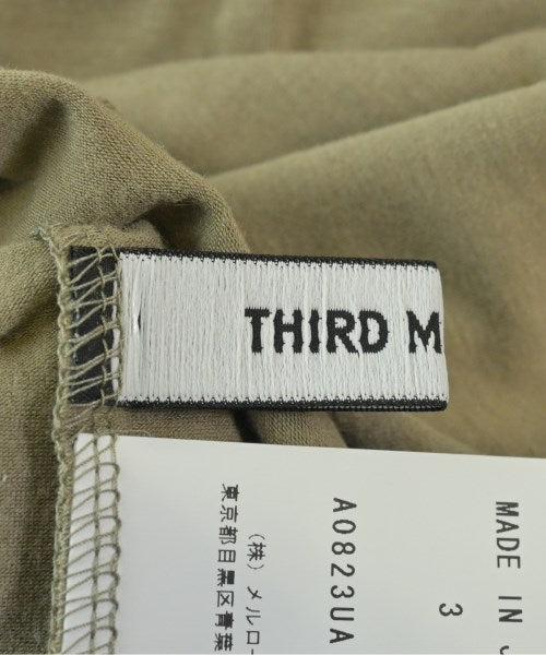 THIRD MAGAZINE เดรสที่เป็นเสื้อเชิ้ตตัวยาว