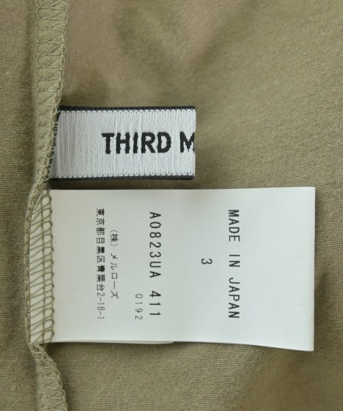 THIRD MAGAZINE เดรสที่เป็นเสื้อเชิ้ตตัวยาว