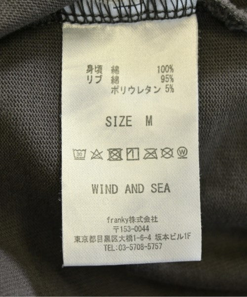 WIND AND SEA เสื้อยืด/เสื้อท็อปส์