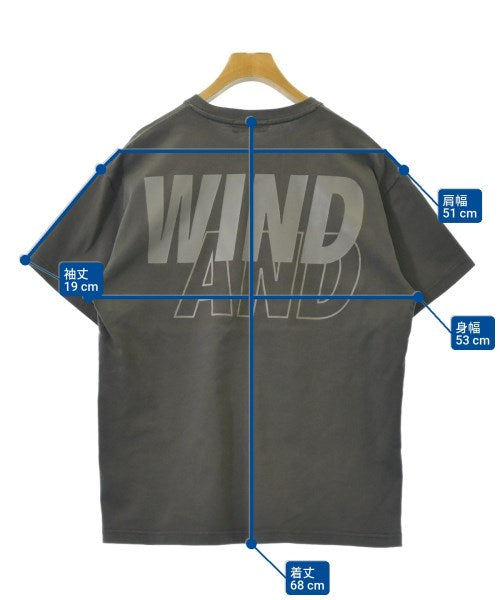 WIND AND SEA เสื้อยืด/เสื้อท็อปส์