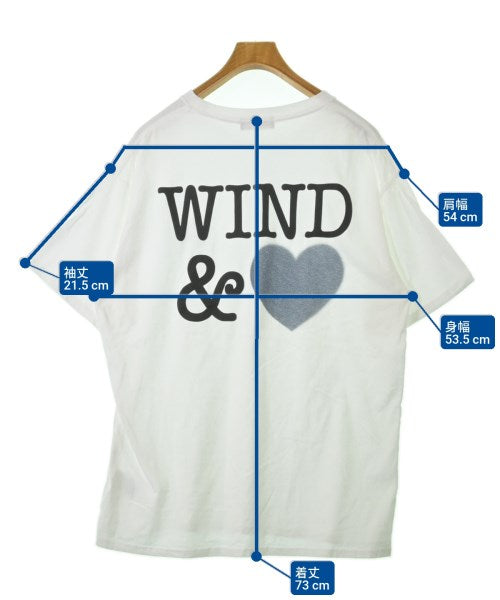 WIND AND SEA เสื้อยืด/เสื้อท็อปส์