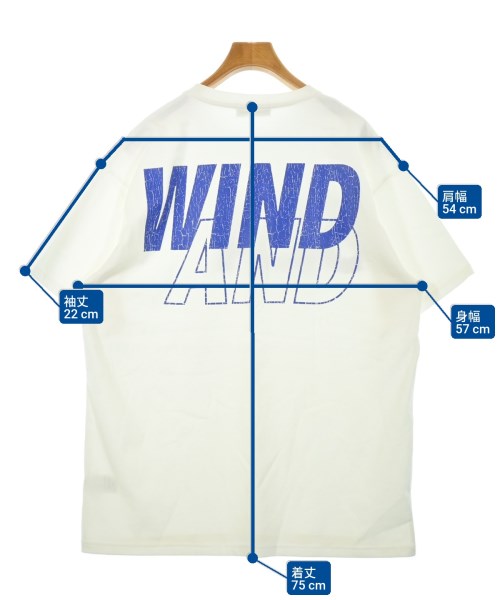 WIND AND SEA เสื้อยืด/เสื้อท็อปส์