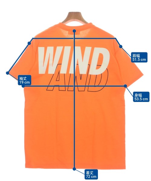 WIND AND SEA เสื้อยืด/เสื้อท็อปส์
