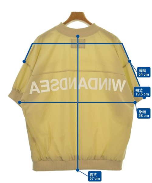 WIND AND SEA เสื้อยืด/เสื้อท็อปส์