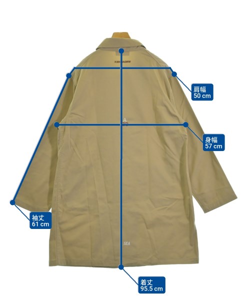 WIND AND SEA เสื้อคลุมคอปก Soutien