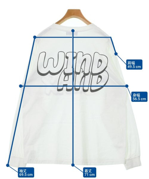 WIND AND SEA เสื้อยืด/เสื้อท็อปส์