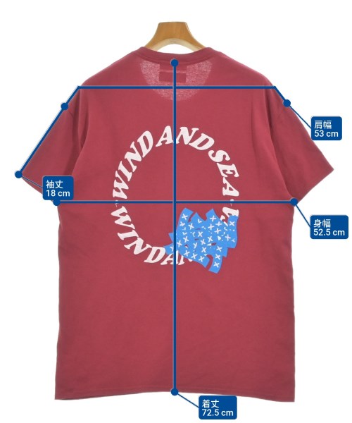 WIND AND SEA เสื้อยืด/เสื้อท็อปส์