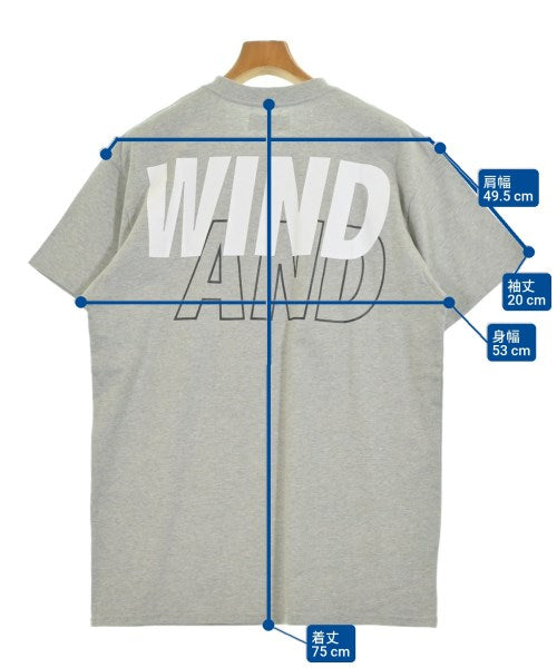 WIND AND SEA เสื้อยืด/เสื้อท็อปส์