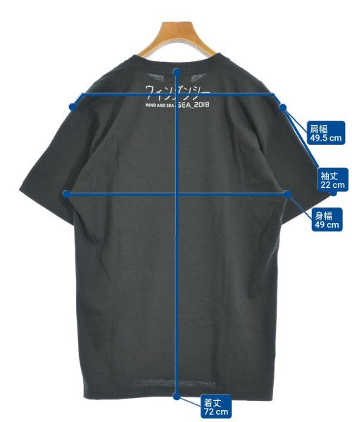 WIND AND SEA เสื้อยืด/เสื้อท็อปส์