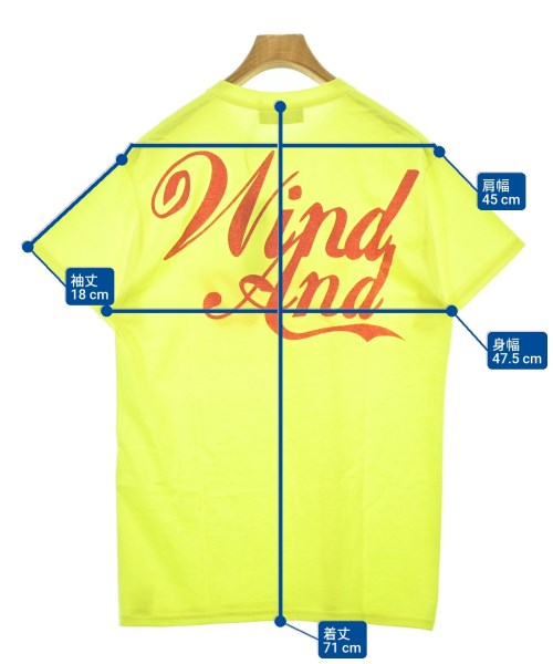 WIND AND SEA เสื้อยืด/เสื้อท็อปส์