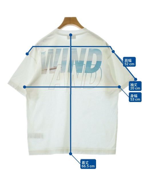 WIND AND SEA เสื้อยืด/เสื้อท็อปส์