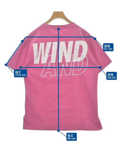 WIND AND SEA เสื้อยืด/เสื้อท็อปส์