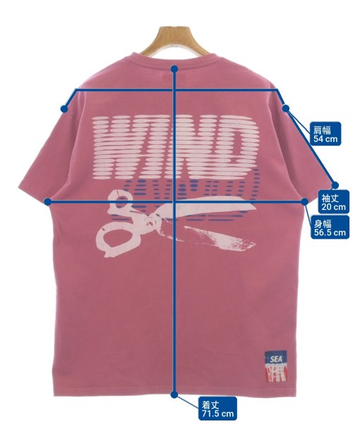WIND AND SEA เสื้อยืด/เสื้อท็อปส์