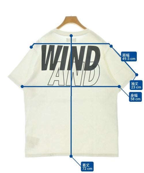 WIND AND SEA เสื้อยืด/เสื้อท็อปส์