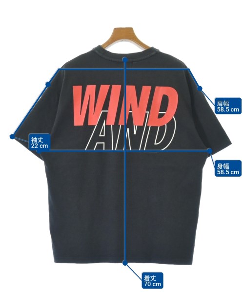 WIND AND SEA เสื้อยืด/เสื้อท็อปส์