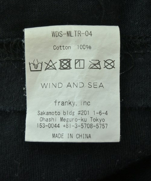 WIND AND SEA เสื้อยืด/เสื้อท็อปส์