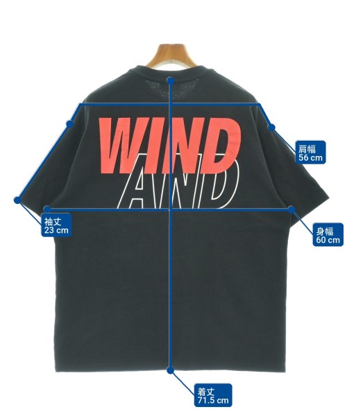 WIND AND SEA เสื้อยืด/เสื้อท็อปส์