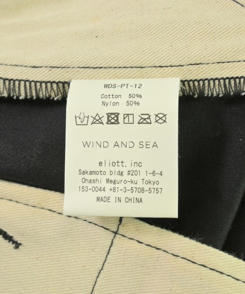 WIND AND SEA กางเกงมีกระเป๋าข้างกางเกง2-4 กระเป๋า