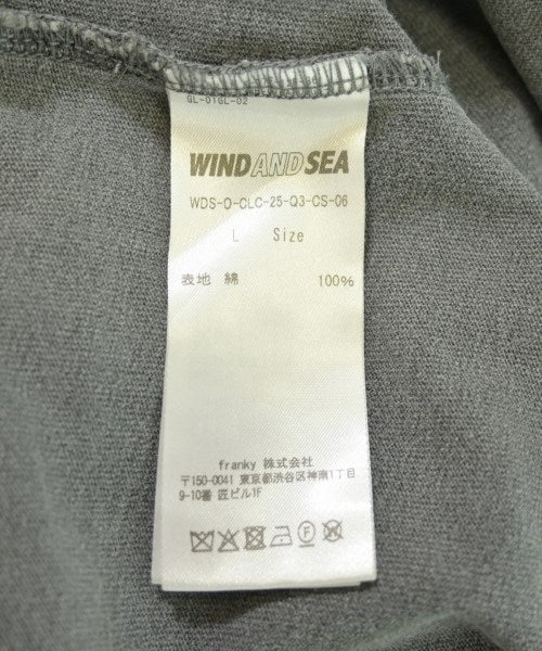 WIND AND SEA เสื้อยืด/เสื้อท็อปส์