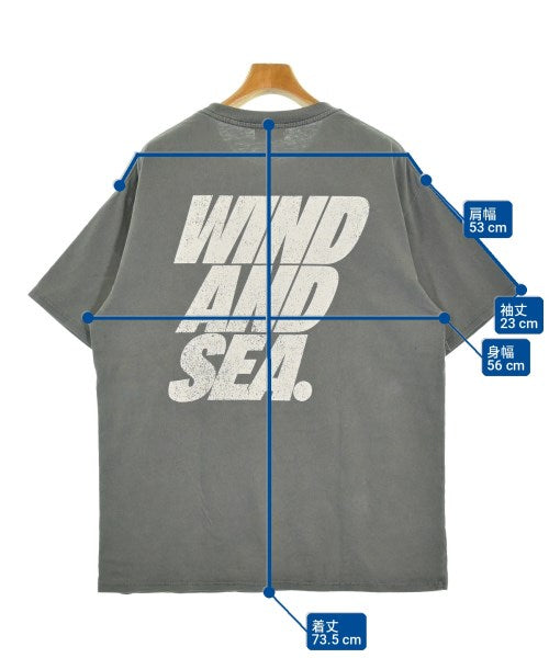 WIND AND SEA เสื้อยืด/เสื้อท็อปส์