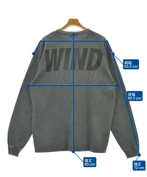 WIND AND SEA เสื้อยืด/เสื้อท็อปส์