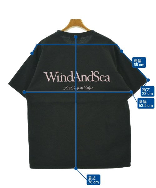 WIND AND SEA เสื้อยืด/เสื้อท็อปส์