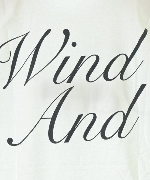 WIND AND SEA เสื้อยืด/เสื้อท็อปส์