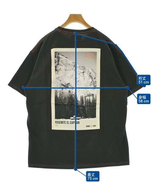 WIND AND SEA เสื้อยืด/เสื้อท็อปส์