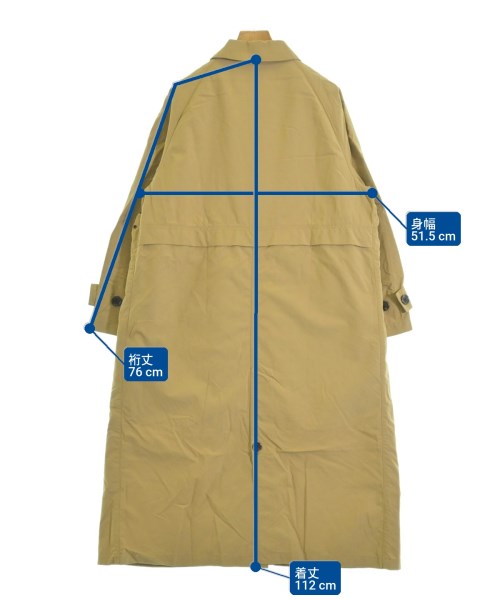 SHIPS any เสื้อคลุมคอปก Soutien