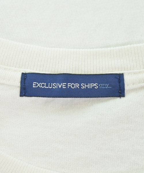 SHIPS any เสื้อยืด/เสื้อท็อปส์