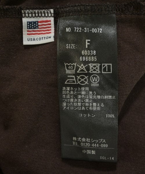 SHIPS any เสื้อยืด/เสื้อท็อปส์