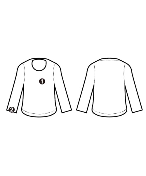 PETIT BATEAU เสื้อยืด/เสื้อท็อปส์