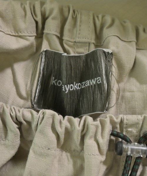 kotohayokozawa กางเกงมีกระเป๋าข้างกางเกง2-4 กระเป๋า