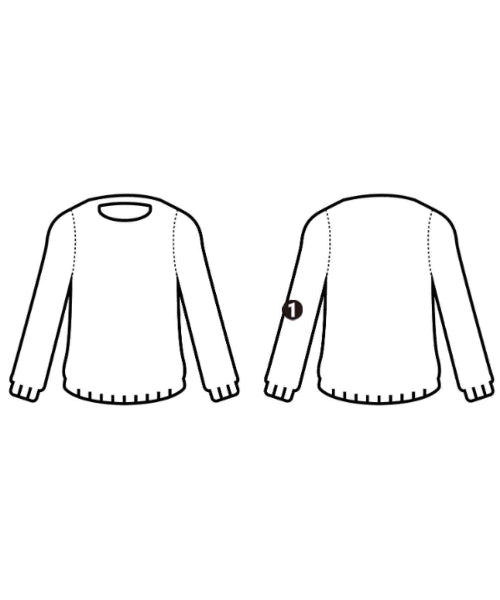 tricot COMME des GARCONS เสื้อกันหนาว